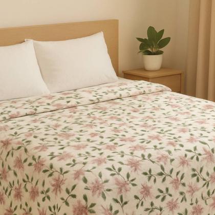 Imagem de Manta Microfibra Dyuri Mix Flores Estampada 180x200 Jolitex