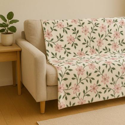 Imagem de Manta Microfibra Dyuri Mix Flores Estampada 180x200 Jolitex