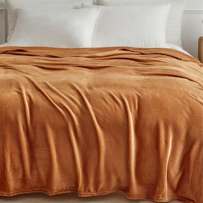 Imagem de Manta Microfibra Lisa Queen Soft Macia Macchiato