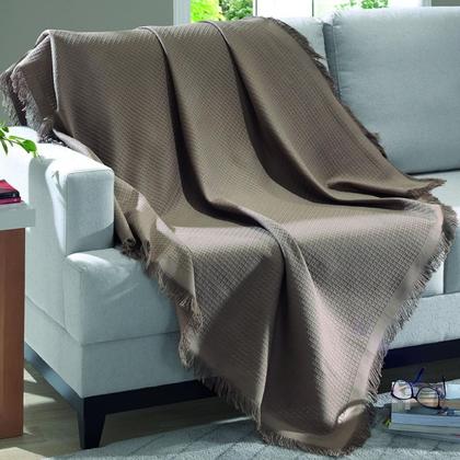 Imagem de MANTA PARA DECORAÇÃO 100% ALGODÃO DOHLER MARROCOS 150x120 cm