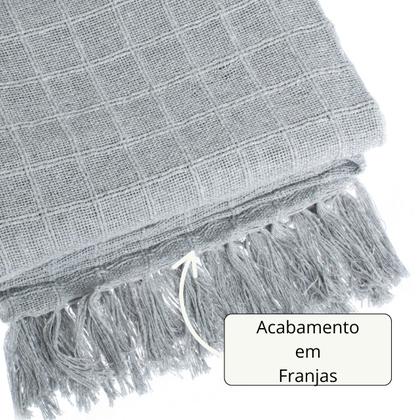 Imagem de MANTA PARA SOFA ALGODAO PEQUENA DIVERSAS CORES 1.40 x 1.20M