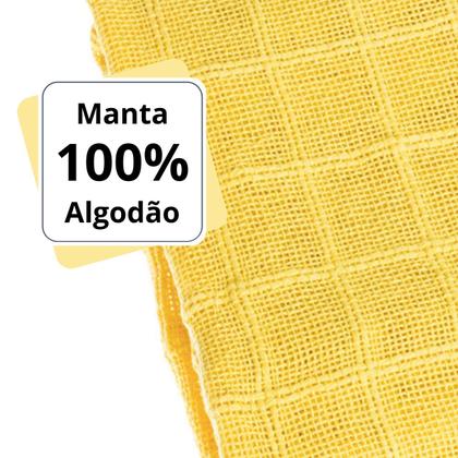 Imagem de MANTA PARA SOFA ALGODAO PEQUENA DIVERSAS CORES 1.40 x 1.20M