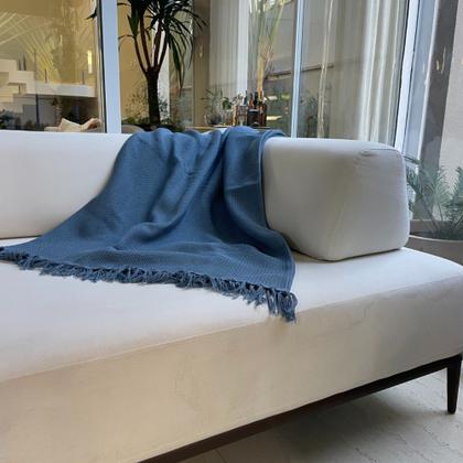 Imagem de Manta para Sofá Premium  Linha Naturalle 1,20 x 2,00m  Decoração e Conforto para sua Sala em Alto Padrão