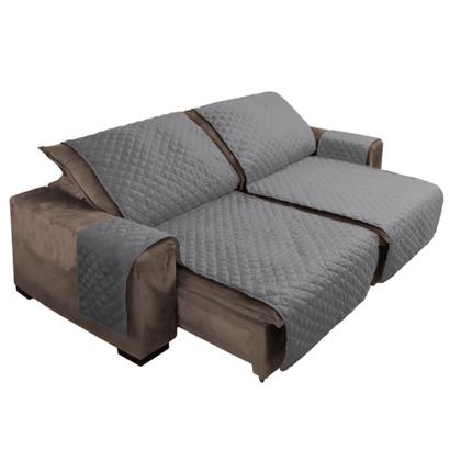 Imagem de Manta para sofá retrátil de 1,60m 2 lugares Com Bolso