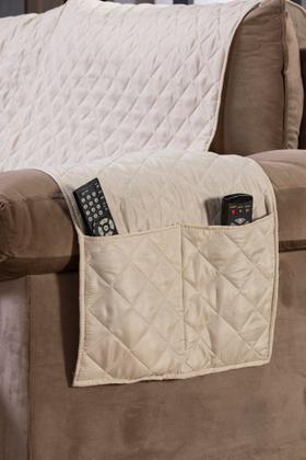 Imagem de Manta para Sofá Retrátil e Reclinável 3 Lugares 2 Metros Com Bolso Lateral e Elástico