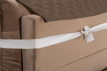 Imagem de Manta para Sofá Retrátil e Reclinável 3 Lugares 2,40 Metros Com Bolso Lateral e Elástico