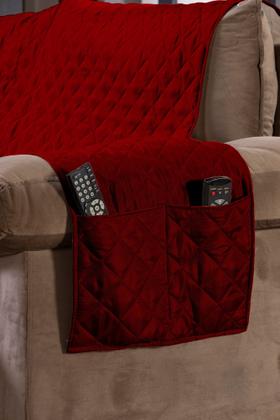 Imagem de Manta para Sofá Retrátil e Reclinável 3 Lugares 2,40 Metros Com Bolso Lateral e Elástico