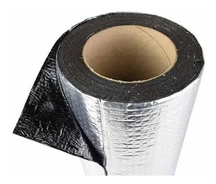 Imagem de Manta Para Telhado Térmica Aluminizada Auto Adesiva Asfáltica 50cm X 10m