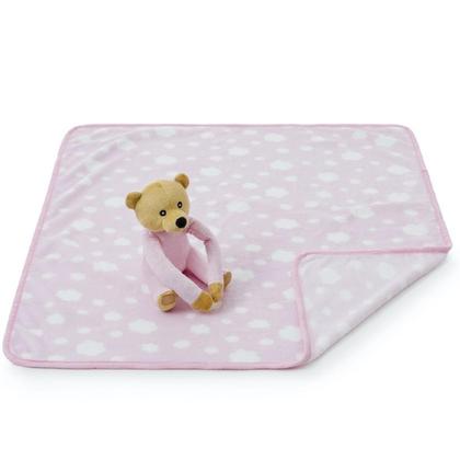 Imagem de Manta Soft Pelúcia Elefante, Ursinho Cobertor Anti-alérgico