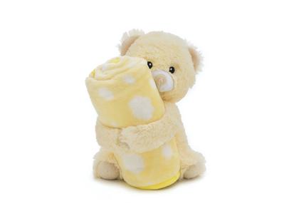 Imagem de Manta Soft Pelúcia Elefante, Ursinho Cobertor Anti-alérgico