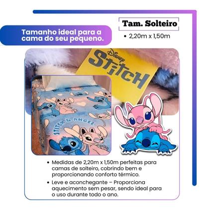 Imagem de Manta Solteiro Disney Original Linda e Macia Cobertor Frio