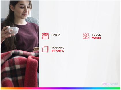 Imagem de Manta Solteiro Soft Minnie Jolitex