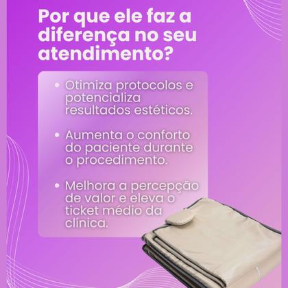 Imagem de Manta Térmica Para Estética Com Massagem Infra E Mag 220v