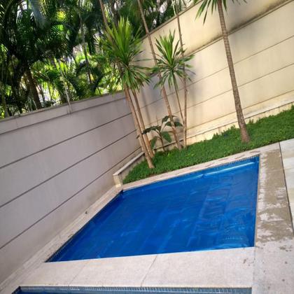 Imagem de Manta Térmica Piscina 330 Micras Atco 8x4 Black/blue 4x8
