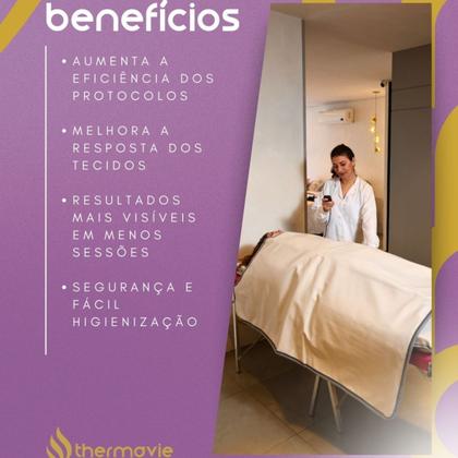 Imagem de Manta Térmica Profissional Thermavie Para Estética e Massoterapia
