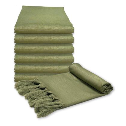 Imagem de Manta Xale Lisa Jacquard Com 2 Capas De Almofada