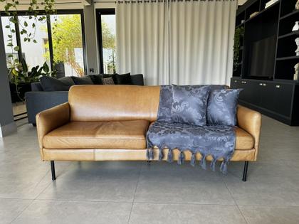 Imagem de Manta Xale Para Sofá 1,80 X 1,40 Tecido Jacquard com Franja  + 2 Capas de Almofada - Decorame