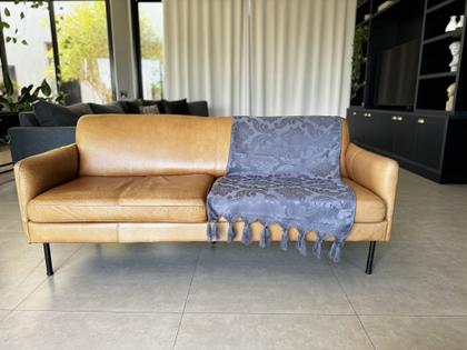 Imagem de Manta Xale Para Sofá 1,80 X 1,40 Tecido Jacquard com Franja  + 2 Capas de Almofada - Decorame