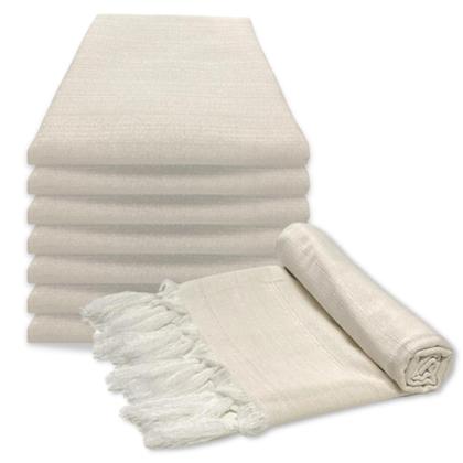 Imagem de Manta Xalé Protetora Para Sofá e Cama Lisa com 2 Capas Para Almofada