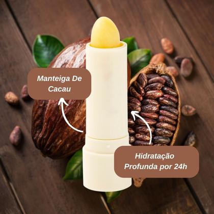 Imagem de Manteiga Cacau Protetor Hidratante Labial Tradicional Safira