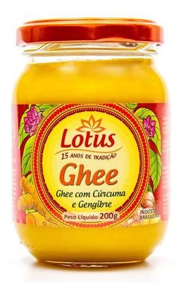 Imagem de Manteiga Clarificada Lotus Ghee 200g Original Sem Lactose