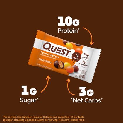 Imagem de Manteiga de amendoim Coated Candies Quest Nutrition 10g de proteína