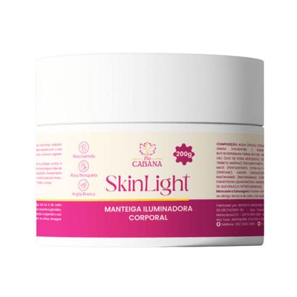 Imagem de Manteiga Iluminadora Corporal SkinLight Fio Cabana 200g Clareia Hidrata Uniformiza e Realça a Pele