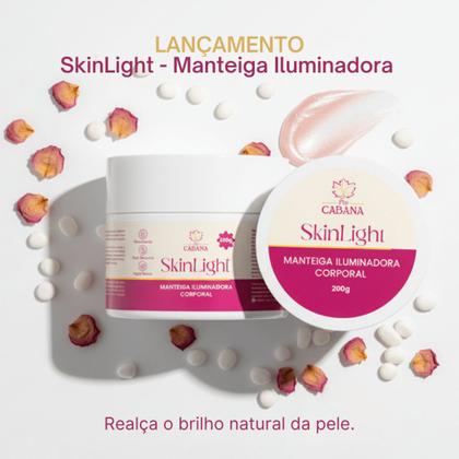 Imagem de Manteiga Iluminadora Corporal SkinLight Fio Cabana 200g Clareia Hidrata Uniformiza e Realça a Pele