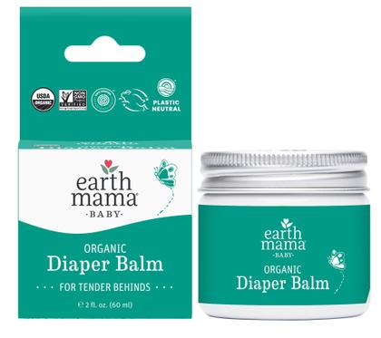 Imagem de Manteiga para Mamilos e Bálsamo para Fraldas Earth Mama - Kit Completo