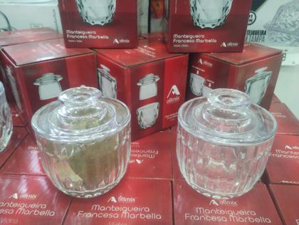Imagem de Manteigueira francesa de vidro transparente- 150ml