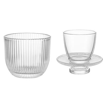 Imagem de Manteigueira Lyor Vidro 150ml Estilo Francês Para Hotel