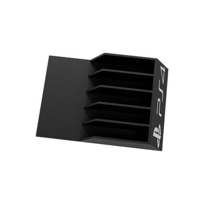 Imagem de Mantenha Organizado: Suporte para 5 Jogos com Praticidade e Toque de Estilo