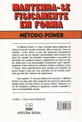 Imagem de Mantenha-se Fisicamente em Forma - Método Power - Editora Rígel