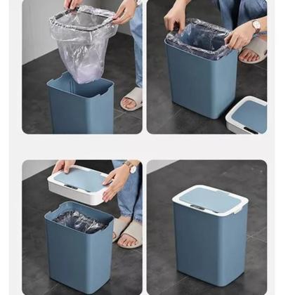 Imagem de Mantenha sua Casa Limpa com a Lixeira Sensor Automática Recarregável