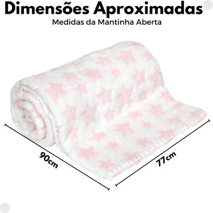 Imagem de Mantinha com Ursinho Soninho Para Bebês - Buba