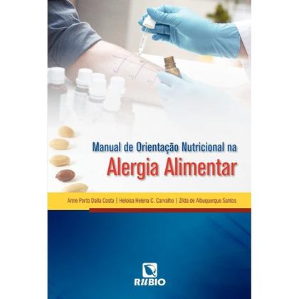 Imagem de Manual de orientacao nutricional na alergia alimentar - LIVRARIA E EDITORA RUBIO LTDA