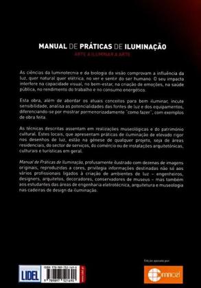 Imagem de Manual de Práticas de Iluminação. Arte A Iluminar A Arte - Lidel