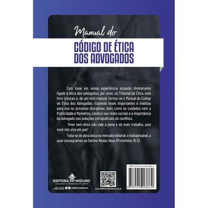 Imagem de Manual do Código de Ética dos Advogados