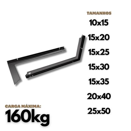 Imagem de Mão Francesa Reforçado 10X15 - 2 UNIDADES