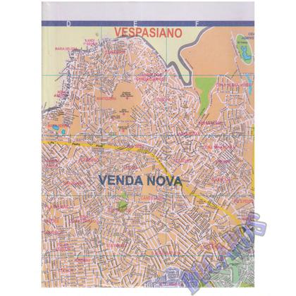 Imagem de Mapa da Cidade de Belo Horizonte Edição Atual 120x90