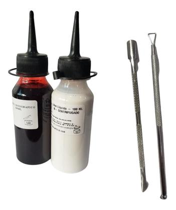 Imagem de Maquiagem Artística com Sangue Falso+ Espátulas e Látex