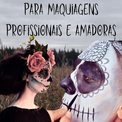 Imagem de Maquiagem de Halloween pra Fazer Fantasia de Pirata e Outras com 10 Peças
