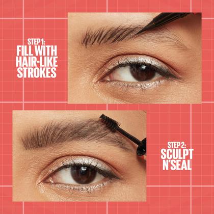 Imagem de Maquiagem para sobrancelhas Maybelline Build-A-Brow 2 em 1 Soft Brown