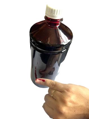 Imagem de Maquiagem Sangue Líquido Cenográfico 1lt vermelho realista