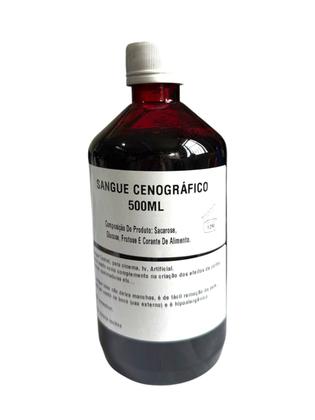 Imagem de Maquiagem Sangue líquido teatral cenográfico realista 500ml