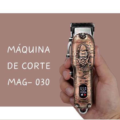 Imagem de Máquina 10w Forte Kemei-3705 Metal S/ Fio Clipper Taper