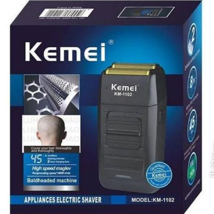 Imagem de Maquina Acabamento Kemei Motor Potente Escova Disfarce 