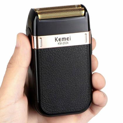 Imagem de Maquina Barbeador Kemei Classic Shaver Barba Km-2024 Bivolt