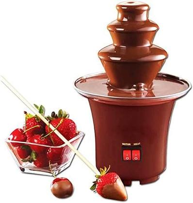 Imagem de Máquina Cascata de Chocolate Fondue Fonte Elétrica 110V  Profissional