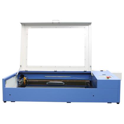 Imagem de Máquina CNC Router Laser Corte e Gravação Sensor Fluxo de Água 90x60cm 100w Mesa Fixa